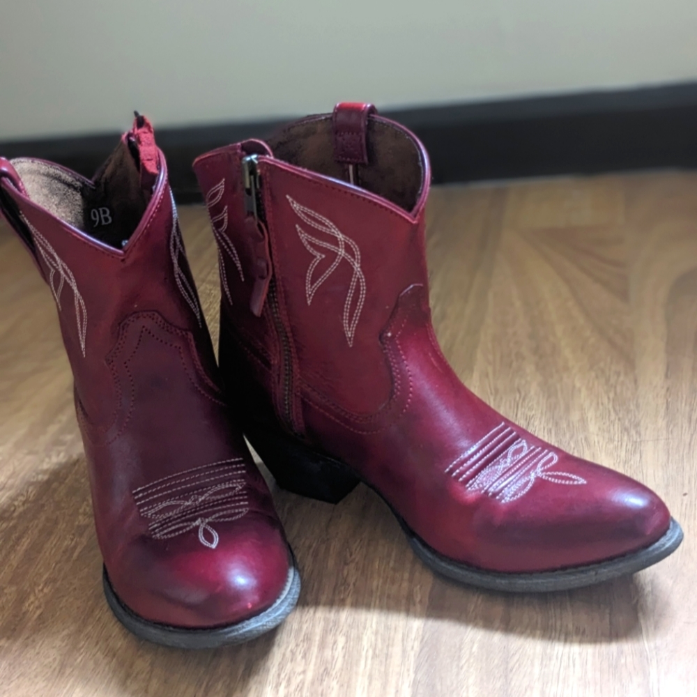 Ariat cowboy booties 9b
